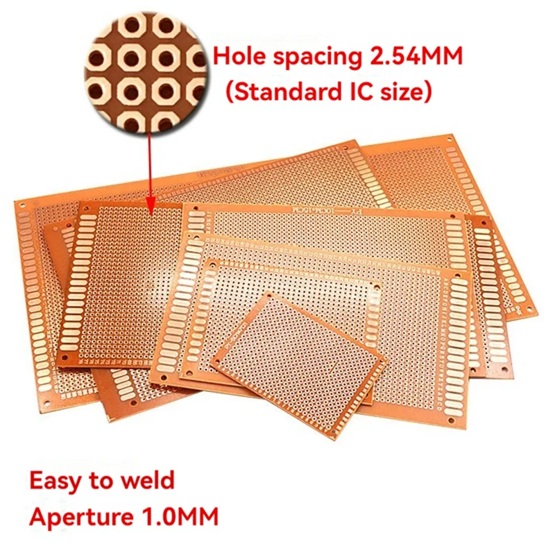 FULL-10PCS 9X15cm Einseitig Prototyp PCB Universal Board Circuit Board – Bild 2