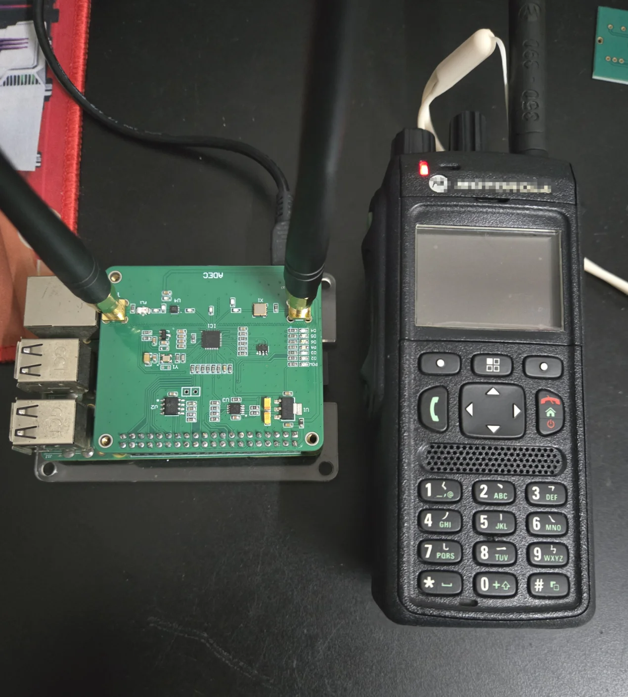 HAM TETRA TMO HAT SXceiver HAT Duplexer UHF 430-440MHz für Raspberry – Bild 5