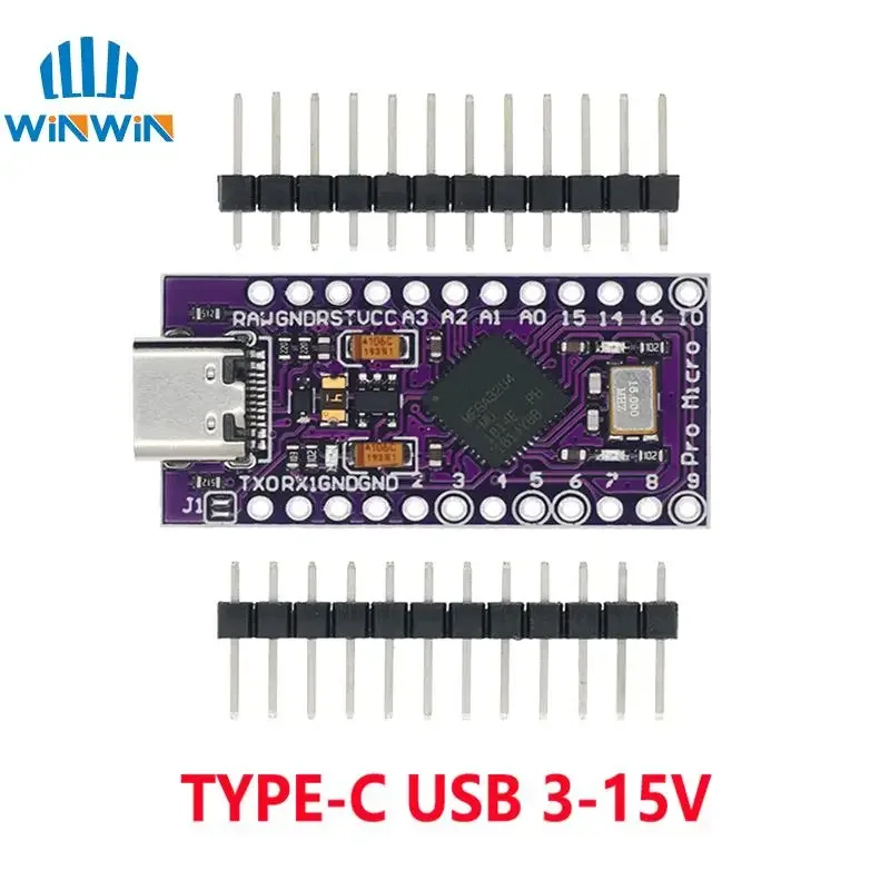 Pro Micro ATMEGA32U4 5V/16MHZ Modul Mit dem Bootloader für Arduino – Bild 5