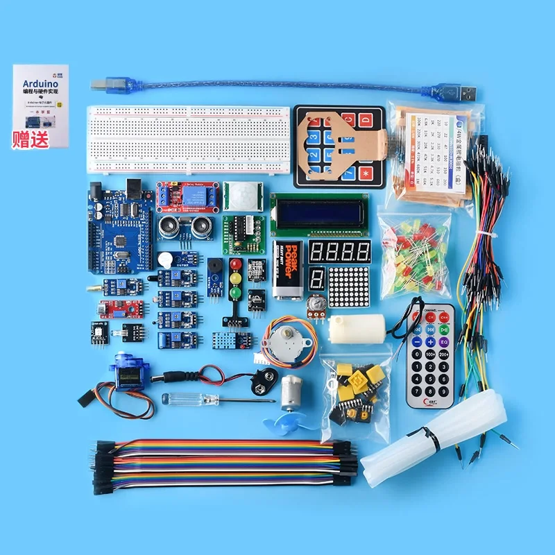 UNO R3 Starter-Kit für Arduino Komplettes Anfänger-Lernset – Bild 3