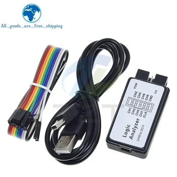 TZT 1/3 stücke USB Logic Analysator 24 MHz 8 Kanal 24 M/sekunden Logic Analysator Debugger Für ARM FPGA Logic