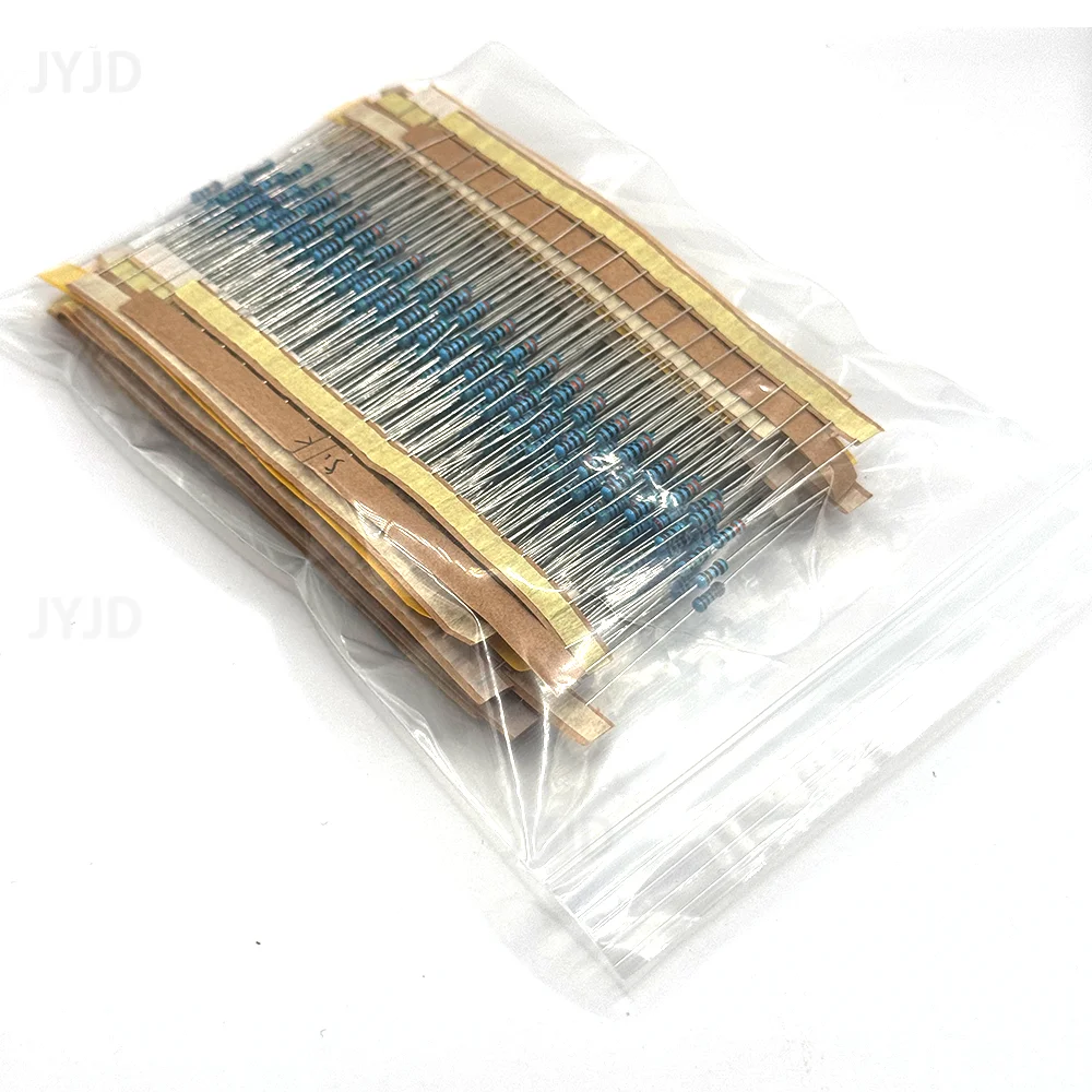 30 Arten 1/4 W Widerstand 1 % Metallschichtwiderstandspaket – Bild 4