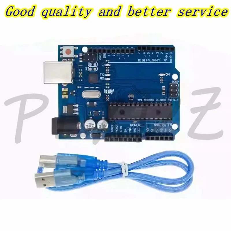 UNO R3 Entwicklungsboard Arduino Mikrocontroller ATmega328P DIP ATmega 16U2 Entwicklungs