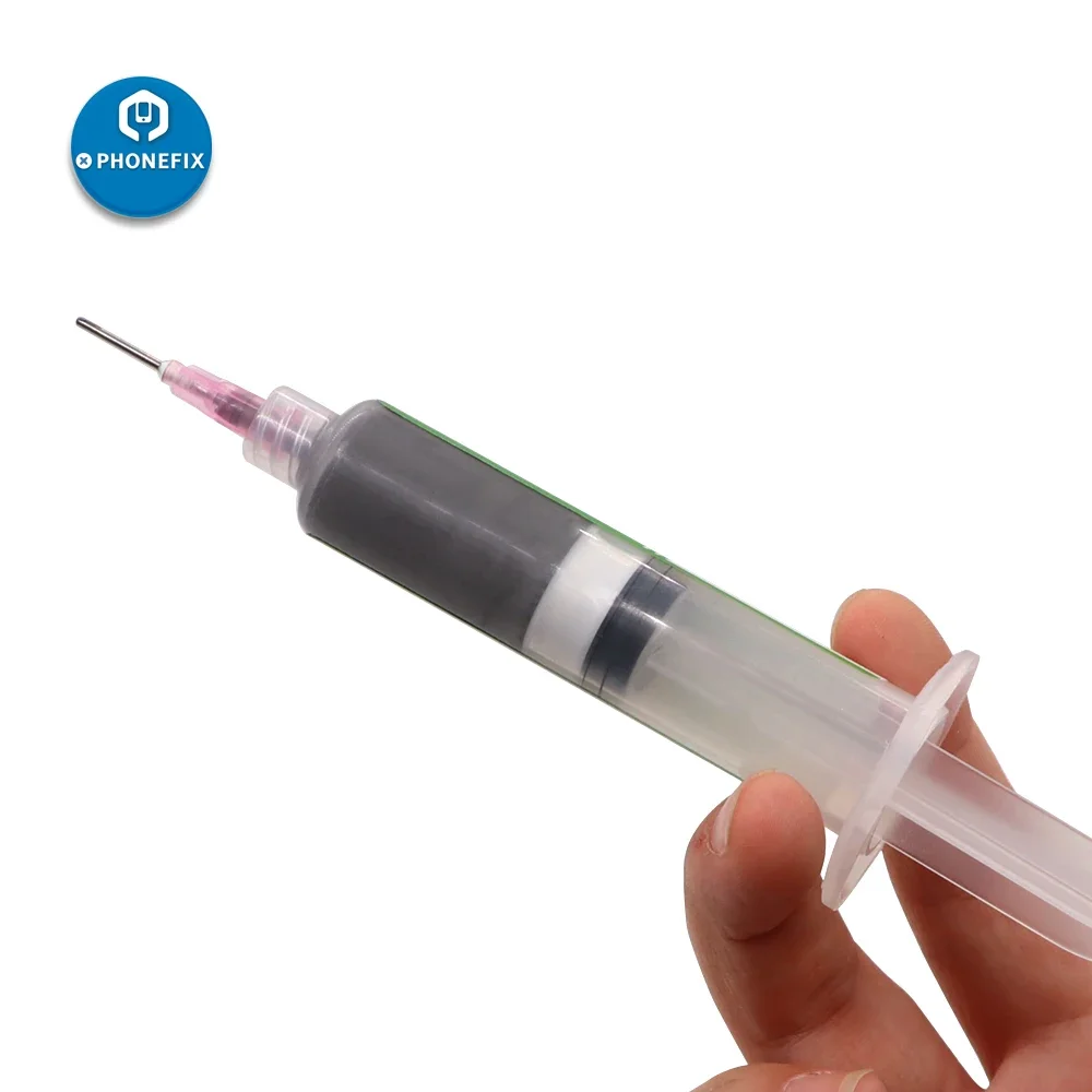 BGA-Lötpaste RL-403 1 Stück Flussmittel-Spritze 10CC 183 Grad Sn63 – Bild 5