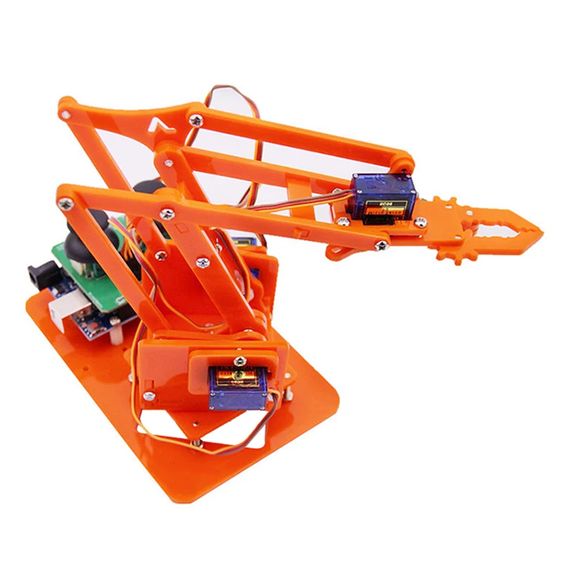 SG90 4 DOF Demontage Acryl Mechanische Arm Roboter Manipulator Klaue – Bild 2