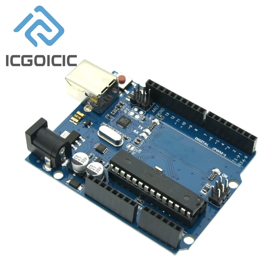 Arduino UNO R3 Entwicklungsboard mit USB-Kabel, ATmega328P ATmega16U2 – Bild 2