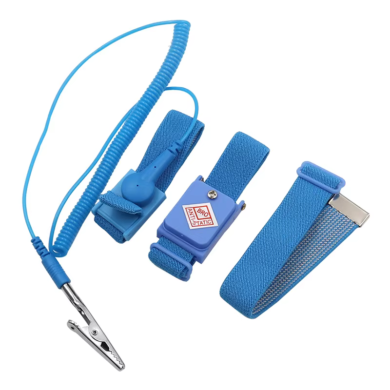 Antistatisches Armband, elektrostatisch, kabellos, verstellbar, ESD-Entladekabel, Handgelenkband