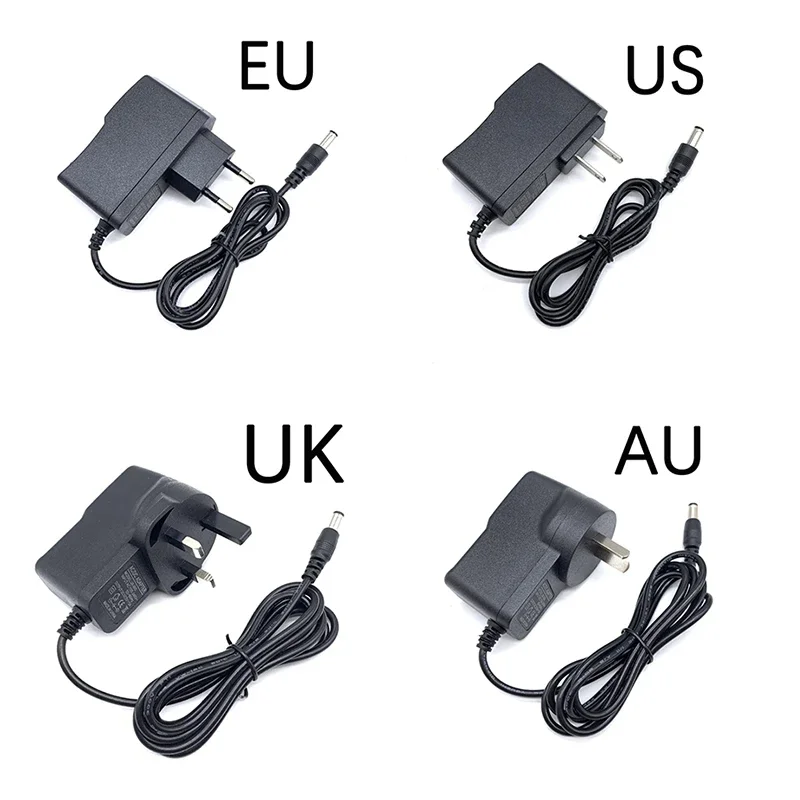 AC 220V ZU DC 5V 6V 8V 9V 12V 13V 15V 24V LED Netzteil Adapter 1A 2A – Bild 2