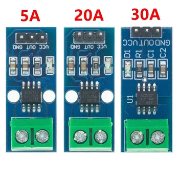 Hall-Stromsensormodul ACS712-Modul 5A 20A 30A Hall-Stromsensormodul 5A/20A/30A ACS712