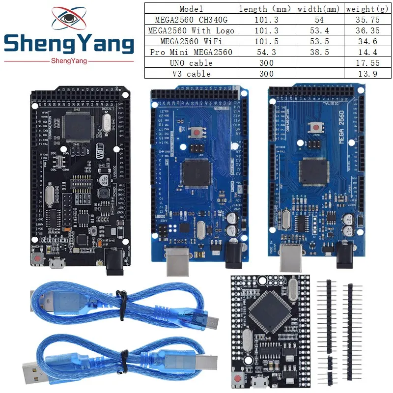 Mega2560 ATMEGA16U2 / Pro Mini MEGA 2560 Mega + WiFi R3 ATmega2560 – Bild 2