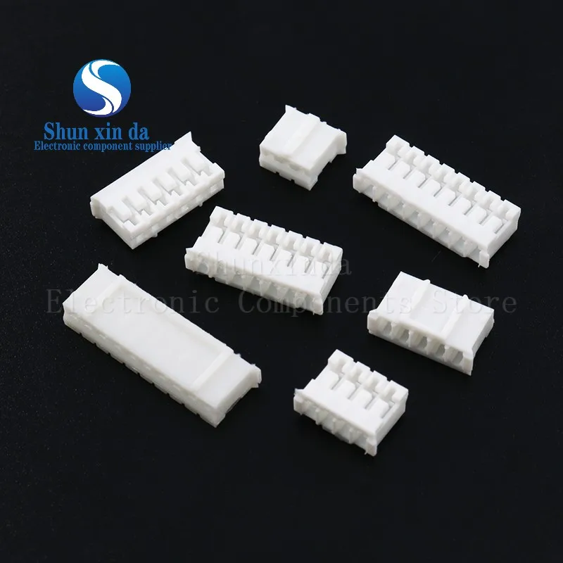 PH 2.0 Pin JST Stecker-Buchse-Verbinder, Horizontale Gerade Stiftleisten-Gehäuse, Anschluss 2MM 2P (100 Stück)