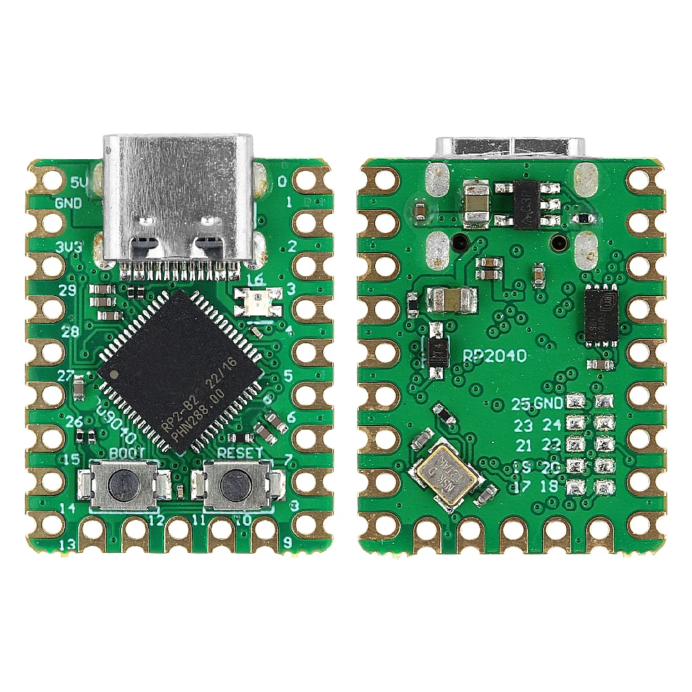 Pico Mini RP2040-Zero Mikrocontroller-Entwicklung mit RP2040 Dual-Core-Prozessor für Raspberry Pi