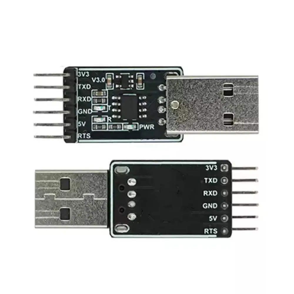 CH340 Modul CH340N USB zu TTL Serial Port Modul 5V zu 3,3V Konverter – Bild 4