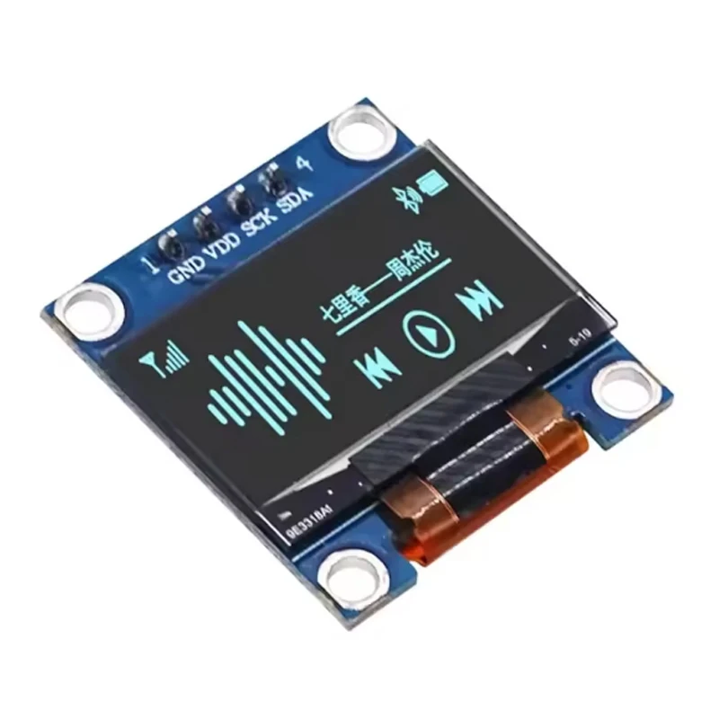 0,96 Zoll OLED 128x64 I2C IIC SSD1306 Weiß Blau Gelb LCD LED Display – Bild 5