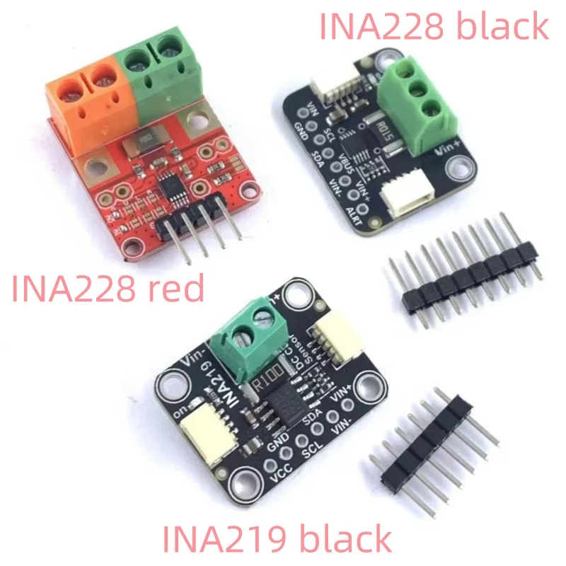 INA219 12-Bit-Strom-/INA228 20-Bit-Strom-/Spannungsüberwachungssensormodul ist kompatibel mit STEMMA QT/Qwiic