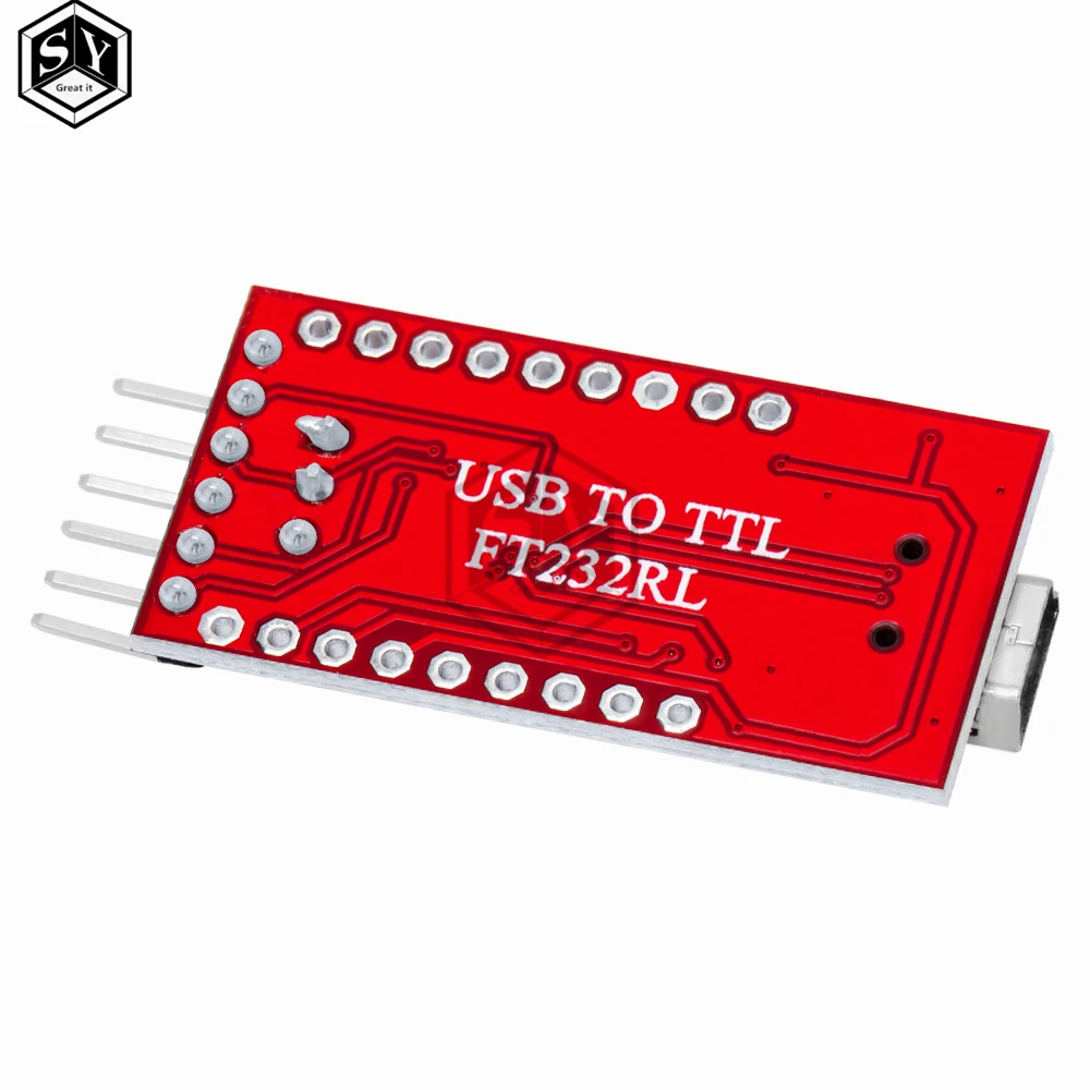 FT232RL FTDI USB 3,3 V 5,5 V zu TTL Serielles Adaptermodul für Arduino – Bild 6