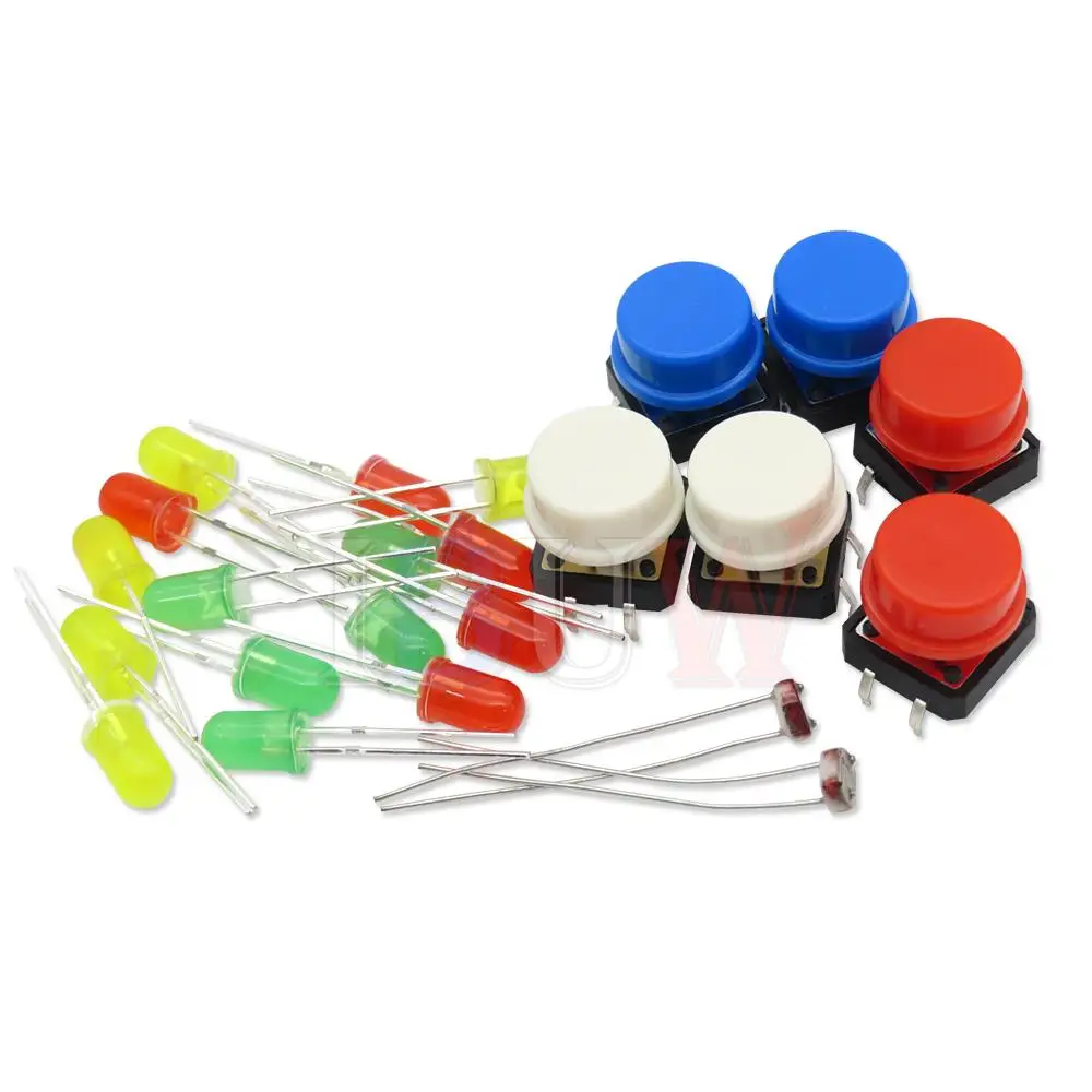 Starter-Kit für uno r3 Mini-Steck brett LED-Überbrückung draht knopf – Bild 3