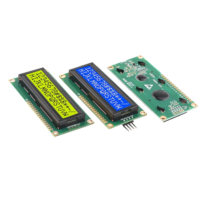 LCD1602 1602A 16x2 Zeichen-Displaymodul Blau Gelb Grün Grau – Bild 6
