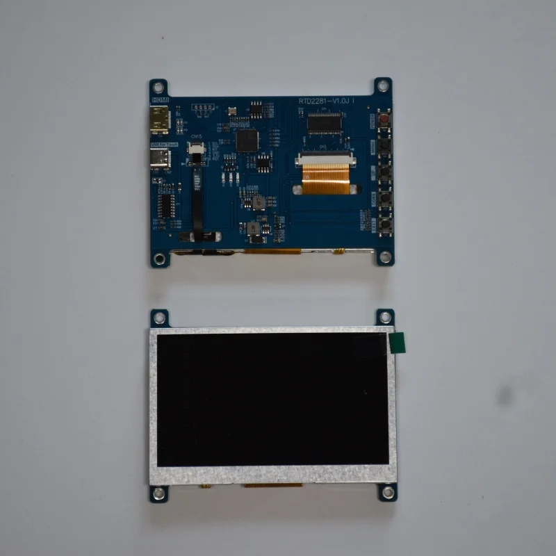 4,3 Zoll Raspberry Pi HDMI-Bildschirm mit Kapazitivem Touchscreen 480*272 für Raspberry Pi