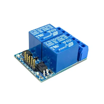 5V 12V 2-Wege-Relaismodul mit Optokoppler-Isolationsschalter Erweiterungsplatine Geeignet für 3,3V 5V MCU TTL