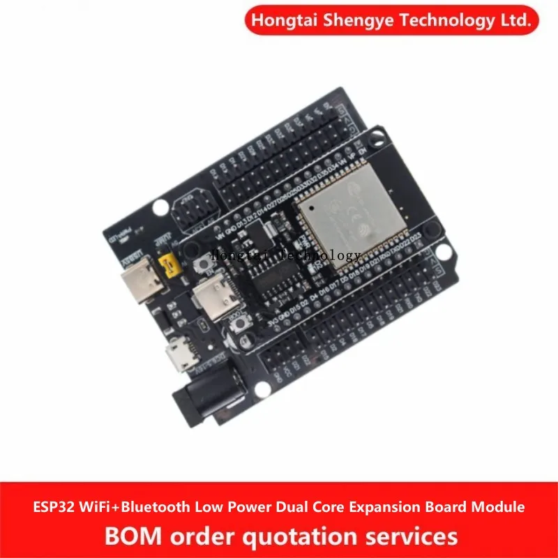 ESP32-Entwicklungsplatine TYPE-C USB CH340C WiFi + Bluetooth Low Power Dual Core DevKit ESP-WROOM V1 Power