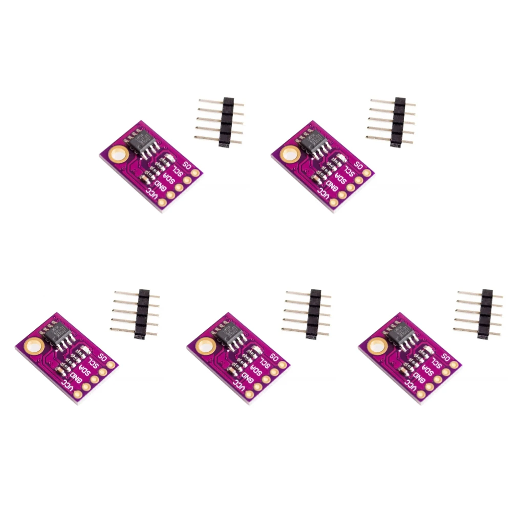 LM75 LM75A Temperatursensor Hochgeschwindigkeits-I2C-Schnittstelle Hochpräzises Entwicklungsboard-Modul