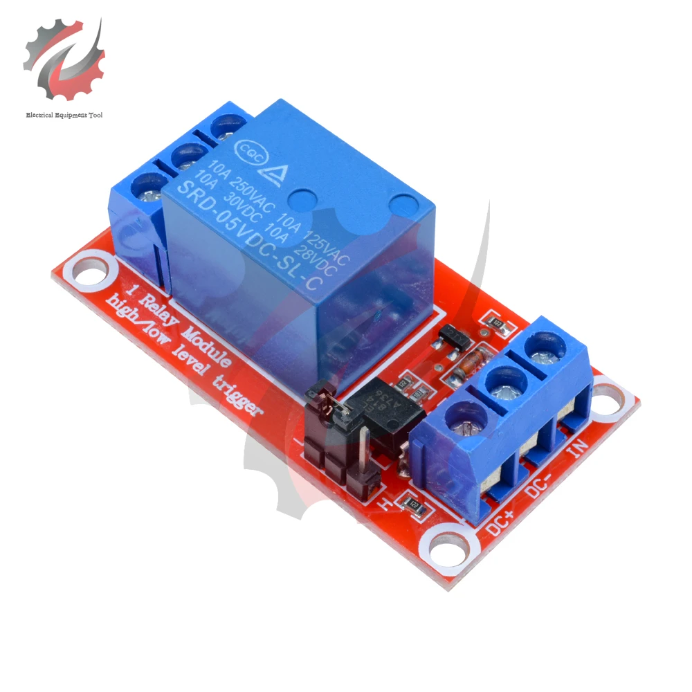 DC 5 V 9 V 12 V 24 V 1-Kanal-Relaismodul-Board-Abschirmung – Bild 5