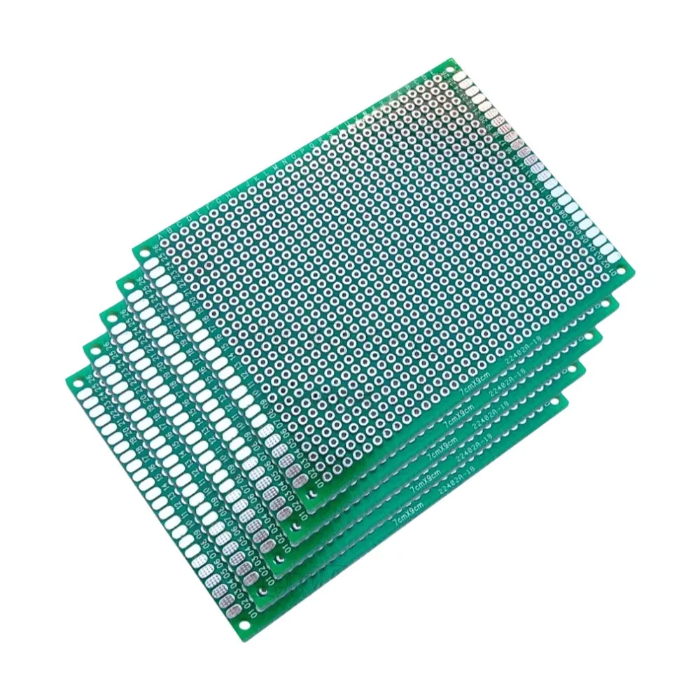 7x9 cm Doppel Seite Prototyp PCB Board 7*9 cm Universal (5 Stück) – Bild 5