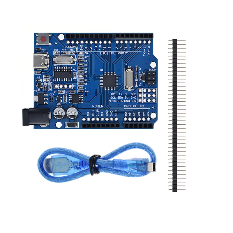 UNO R3 (CH340G) MEGA328P-Chip für Arduino UNO R3 + USB/TYPE-C-KABEL – Bild 3