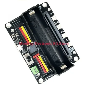 Micro:bit-Erweiterungsplatine, Grund- und Mittelschul-Starter, Robotbit V2.0, Python-Programmierung, 18650