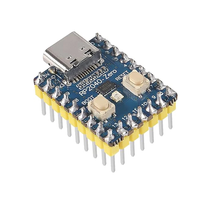 RP2040 Zero Type-C-Platinen RP2040 Mikrocontroller-basierte PICO-Entwicklungsplatinen Dual-Core 264KB Cortex