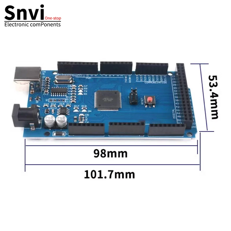 MEGA2560 MEGA 2560 R3 (ATmega2560-16AU CH340G) AVR USB-Board – Bild 5