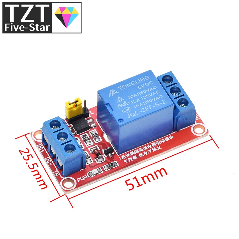 Relaismodul 1 2 4 6 8 Kanal 5V 12V Relaismodul Board Shield – Bild 2