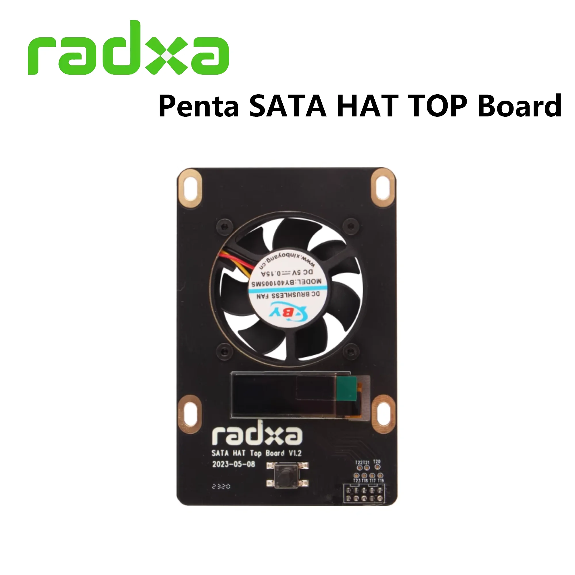 Penta SATA HAT TOP Board optional Radxa Penta SATA HAT für Raspberry – Bild 2