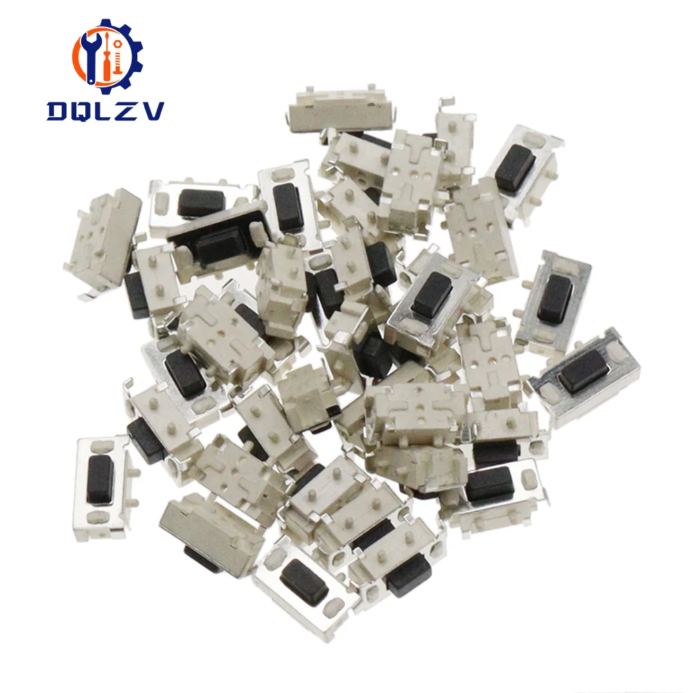 3*6*3,5 MM 3*6mm 3X6X3,5 Micro Tactile Tact Keys Tasten SMD Push Side Button Schalter