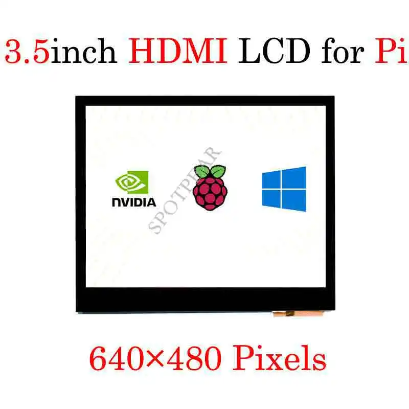 Raspberry Pi 3,5 inch touch screen 3,5 zoll display IPS 640 × 480 Kapazitiven touchscreen kompatibel mit HDMI