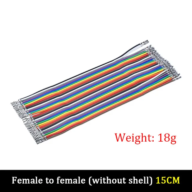 40PIN 15CM 20CM 30CM 40CM Dupont Linie Stecker auf Stecker + Weiblichen zu Männlichen und Weiblichen
