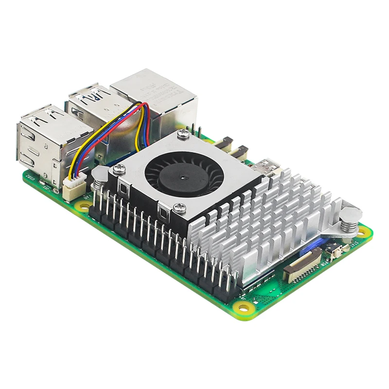Raspberry Pi 5 Aktiver Kühler Aluminium-Kühlkörper – Bild 5