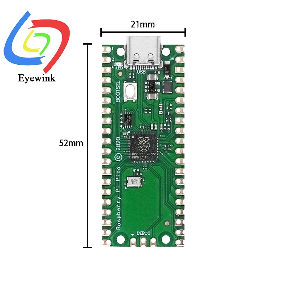 RP2040 PICO Raspberry Pi Entwicklungsboard Raspberry PI W Dual Core – Bild 6