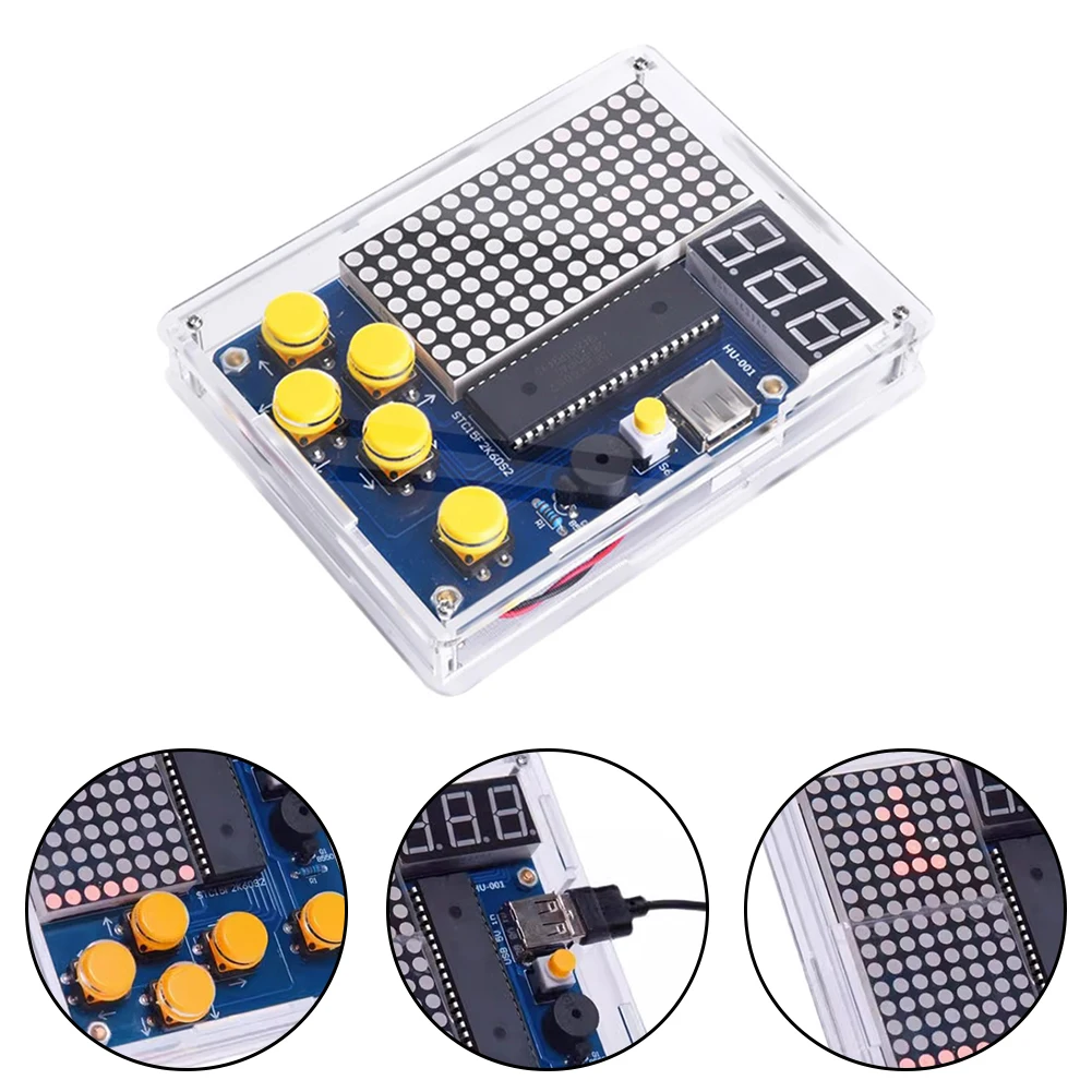 DIY-Spielkonsolen-Lötset, elektronisches Leiterplatten-Montageset – Bild 4