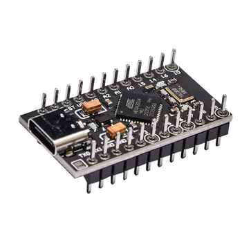 ATmega32U4 Typ-C MINI USB Pro Micro für Arduino ATmega32U4 5V/16MHz Modul mit 2-reihiger Stiftleiste