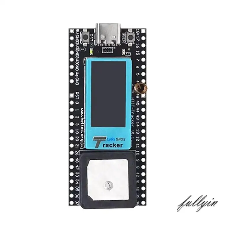 FULL-Lora Wireless Tracker ESP32 Lora Meshtastic Asset Tracker SX1262 Wi-Fi Bluetooth GPS Tracker 433-510 MHZ