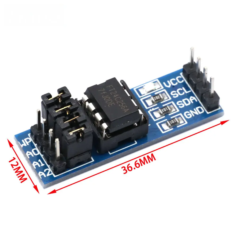 AT24C256 I2C EEPROM-Speichermodul - 256 KBit Speicherplatine für die – Bild 6