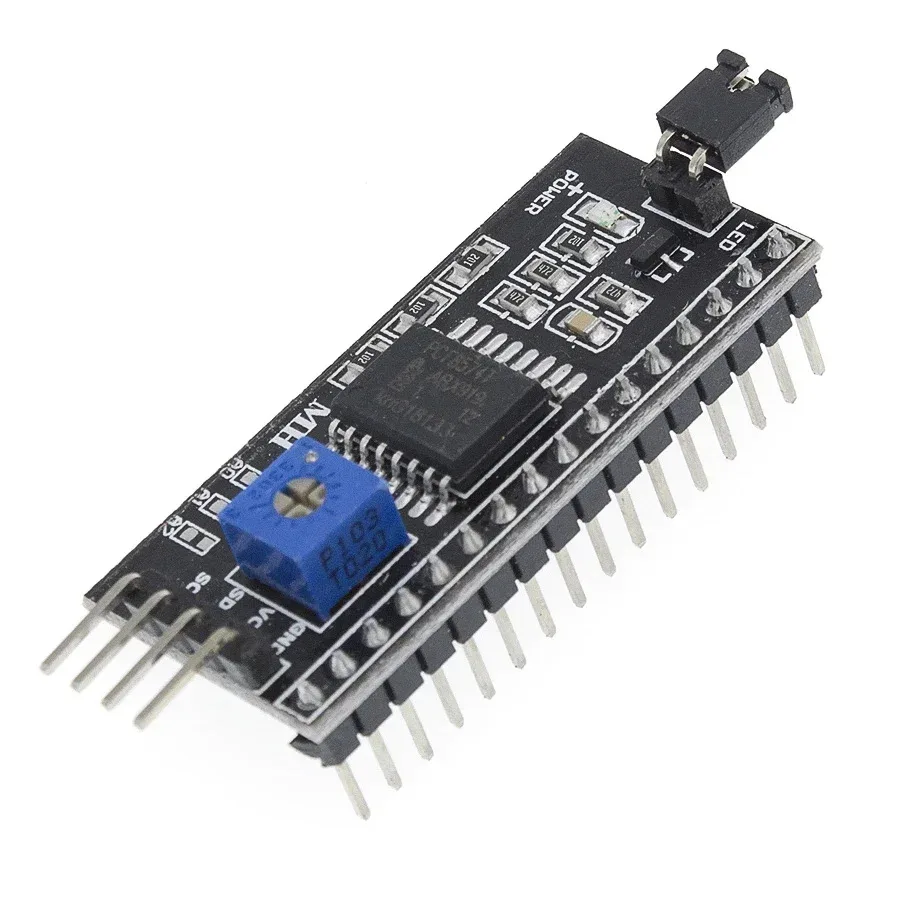 LCD1602 I2C LCD-Modul Blauer / Gelbgrüner Bildschirm 16x2 Zeichen LCD-Anzeige 5V PCF8574 PCF8574T IIC
