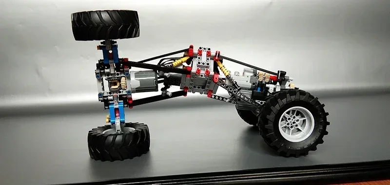 4WD RC-Car-Chassis, elektrischer Antrieb, Kletterauto, Geländewagen – Bild 3