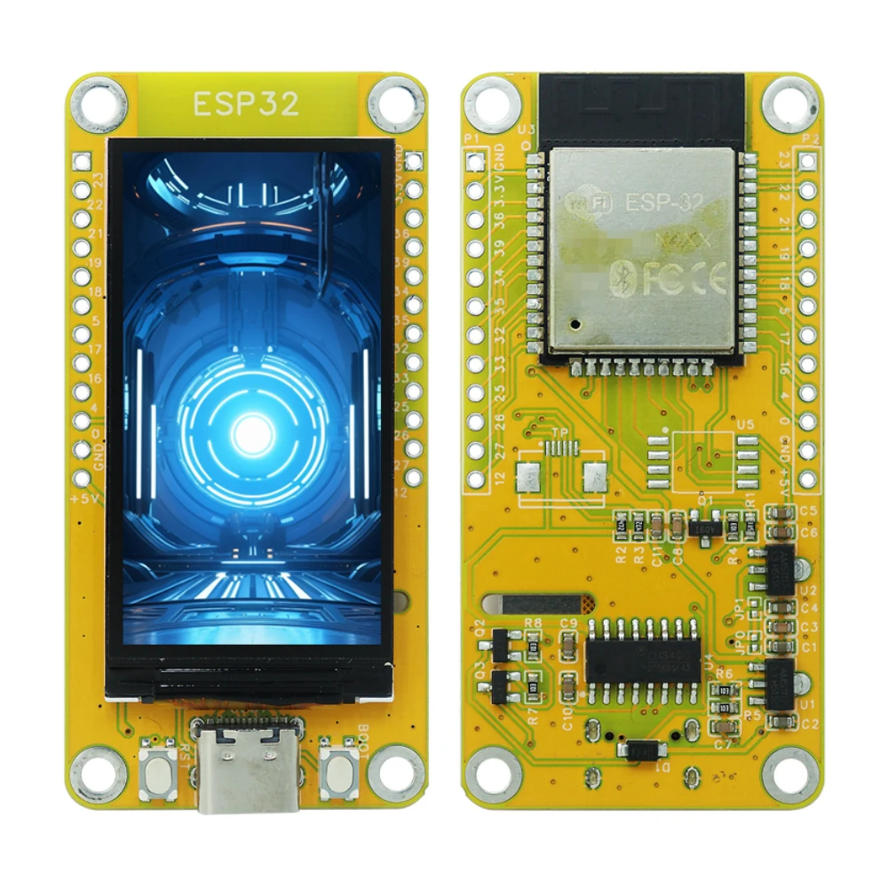 Der ESP32 ist mit einem 1,9-Zoll-Bildschirm, einem LVGL-Entwicklungsboard, WLAN + Bluetooth, einem 170*320