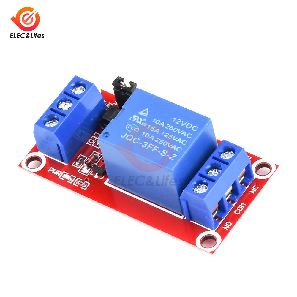 Ein 1-Kanal-Relaismodul Gleichstrom 5V 9V 12V 24V Hoch – Bild 2