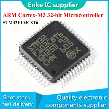 20-100 teile/los STM32F103C8T6 STM32F103 32F103C8T6 103C8T6 LQFP-48 ARM Cortex-M3 32-bit Mikrocontroller-M