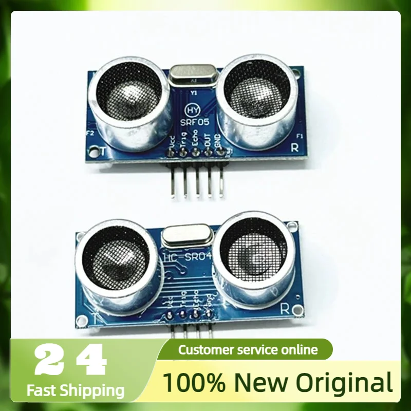 2020 Ultraschallmodul HC-SR04 SR04 4Pin HY-SRF05 SRF05 5Pin Entfernungsmesswandler Sensor (5 Stück)