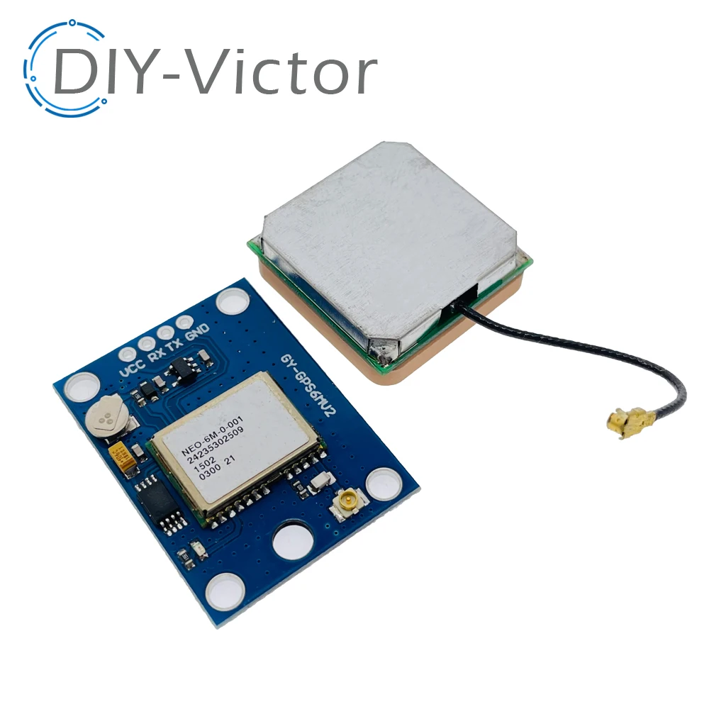NEO-6M gps modul GY-GPS6MV2 neo6mv2 buit-in eeprom apm 2,5 antenne – Bild 6